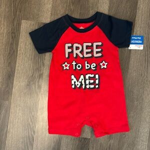 NWT Celebrate boys Patriotic 4th July Shortall